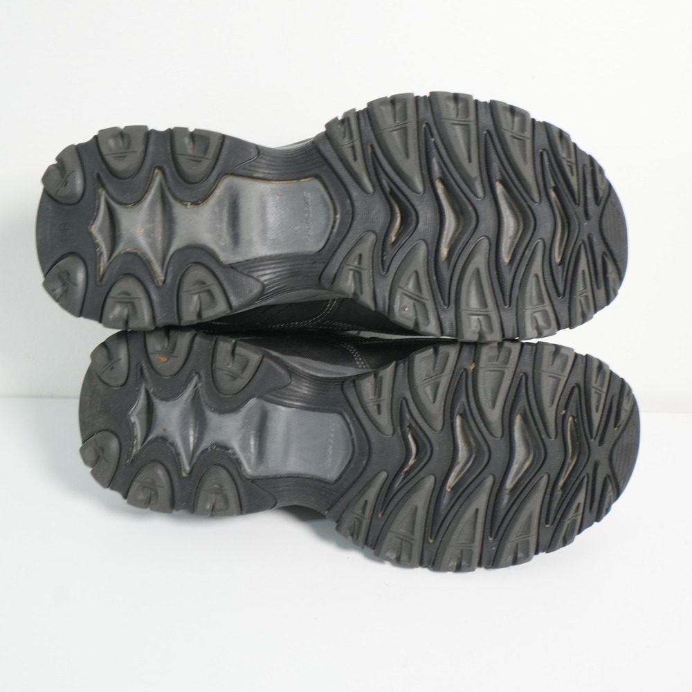 Skechers After Burn Sneakers Mens 10.5 Black Extra Wide Fit Memory Foam 50125EWW - Picture 9 of 9